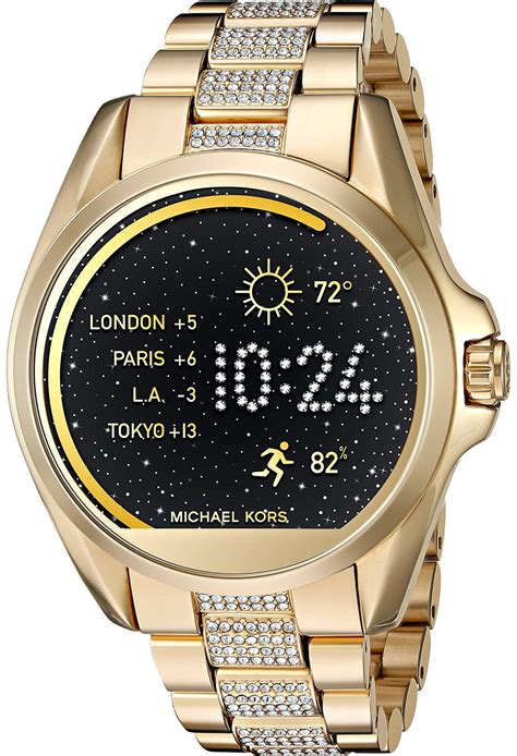 michael kors gold smartwatch mens|michael kors digital watch men.